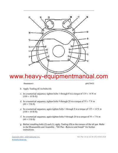 DOWNLOAD CATERPILLAR CG137-08 GENERATOR SET SERVICE REPAIR MANUAL FPL