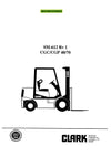 Clark CGC CGP 40-70 (SM-612.1) Forklift Service Repair Manual - PDF Download
