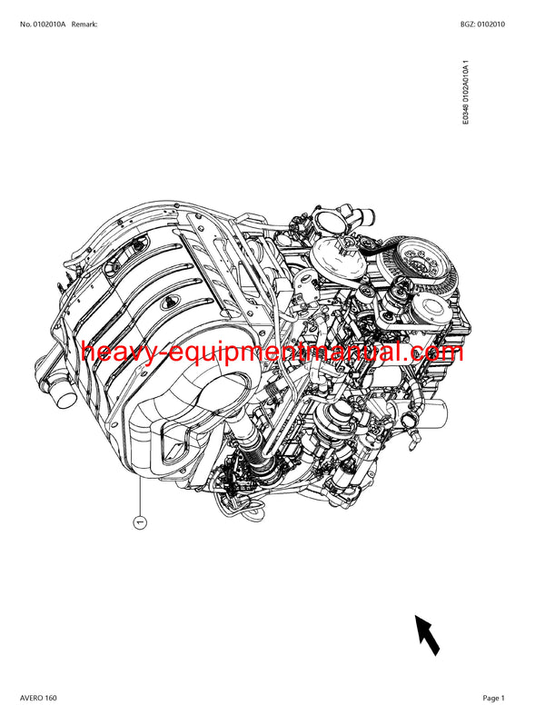 Download Claas Avero 160 Combine Parts Manual 