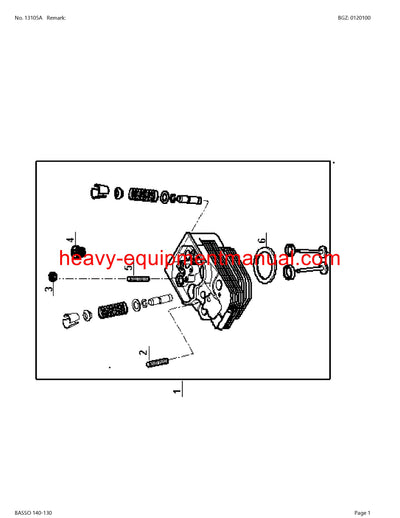 Download Claas Basso 140-130 Tractor Parts Manual PDF CT64D3200 - CT64D9999
