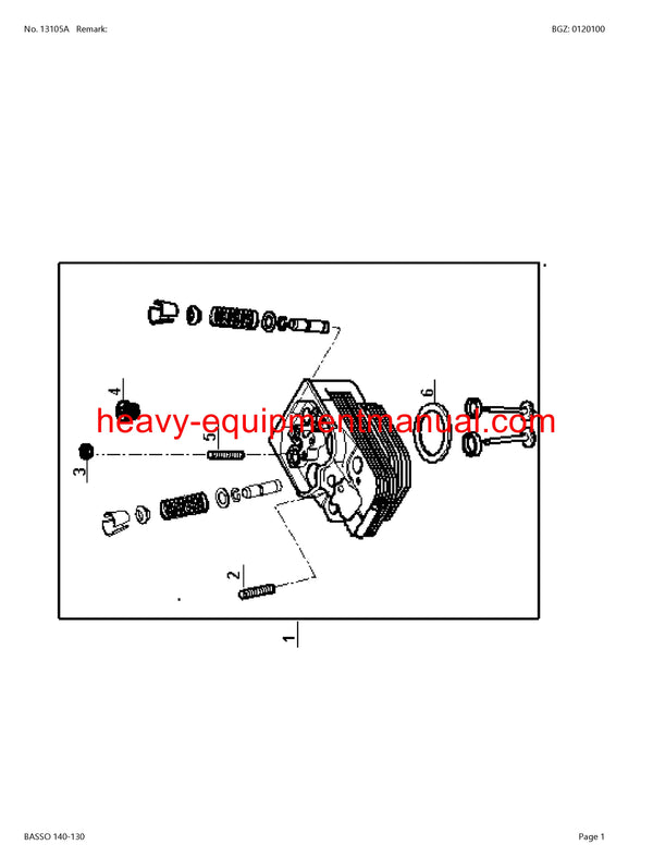 Download Claas Basso 140-130 Tractor Parts Manual PDF CT64D3200 - CT64D9999