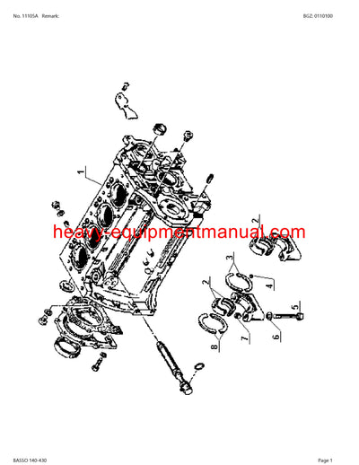 Download Claas Basso 140-430 Tractor Parts Manual PDF