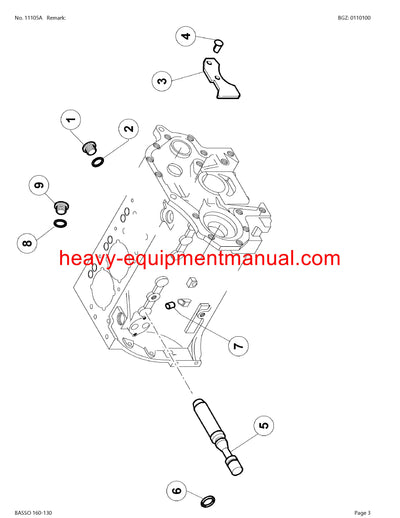 PDF Claas 160 - 130 Basso Tractor Parts Manual Download