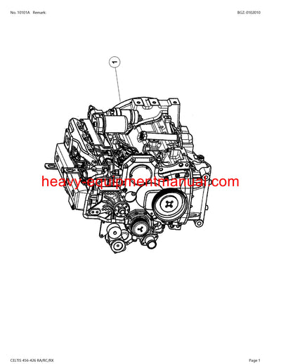 Download Claas Celtis 456-426 RA RC RX Tractor Parts Manual PDF