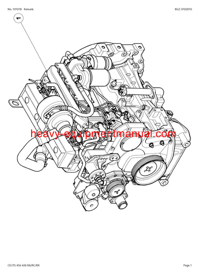 Download Claas Celtis 456-426 RA RC RX Tractor Parts Manual PDF CT3620019-CT3629999