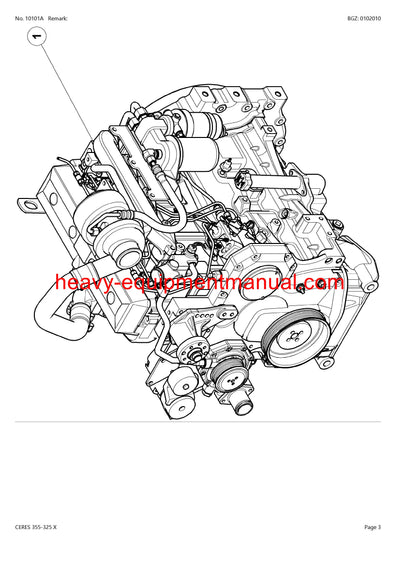 Download Claas Ceres 355-325 X Tractor Parts Manual PDF CT1030001-CT1031651