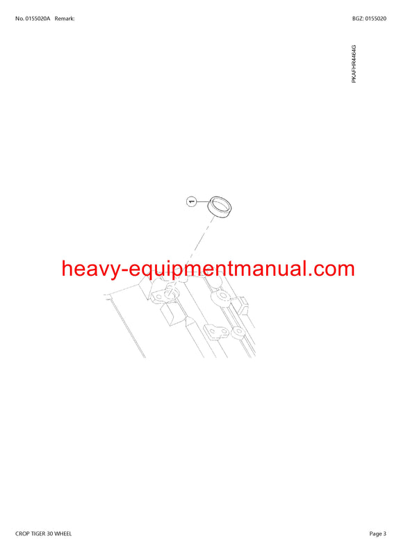 PDF Claas 30 Crop Tiger Terra Trac Mid Combine Parts Manual Download