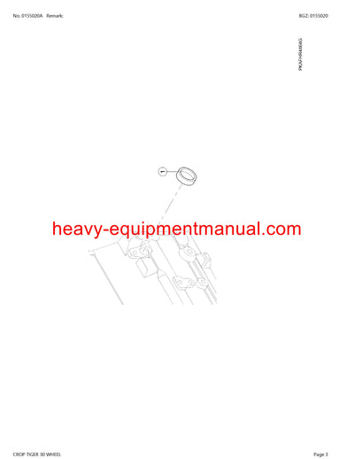 Download Claas Crop Tiger 30 Terra Trac Mid Combine Parts Manual PDF