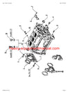 CLAAS DIONIS 140-110 TRACTOR PARTS CATALOG MANUAL SN CT37D3000 - CT37D5999