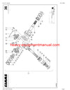 CLAAS DISCO 2700 CONTOUR MOWER PARTS CATALOG MANUAL SN 61701001-61799999