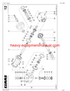 CLAAS DISCO 290-210 MOWER PARTS CATALOG MANUAL SN 63401001-63499999