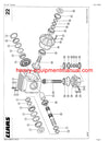 CLAAS DISCO 3000 TC PLUS MOWER PARTS CATALOG MANUAL SN 65001001-65099999