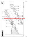 CLAAS DISCO 3050 TC MOWER PARTS CATALOG MANUAL SN 62201001-62299999