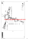 CLAAS DISCO 3100 CONTOUR MOWER PARTS CATALOG MANUAL SN 61801001-61899999