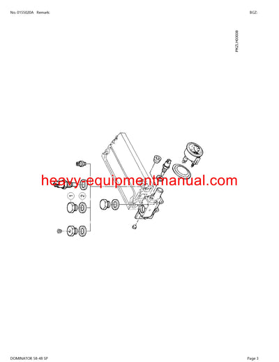 PDF Claas 58 - 48 SP Dominator Combine Parts Manual