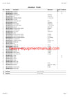 CLAAS JAGUAR 51 FORAGE HARVESTER PARTS CATALOG MANUAL