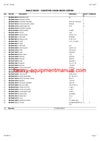 CLAAS JAGUAR 61 FORAGE HARVESTER PARTS CATALOG MANUAL