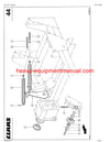 CLAAS JAGUAR 61 FORAGE HARVESTER PARTS CATALOG MANUAL