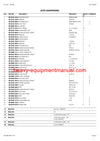CLAAS JAGUAR 680 675 FORAGE HARVESTER PARTS CATALOG MANUAL (SN: 18200011-18299999)
