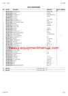CLAAS JAGUAR 800 FORAGE HARVESTER PARTS CATALOG MANUAL