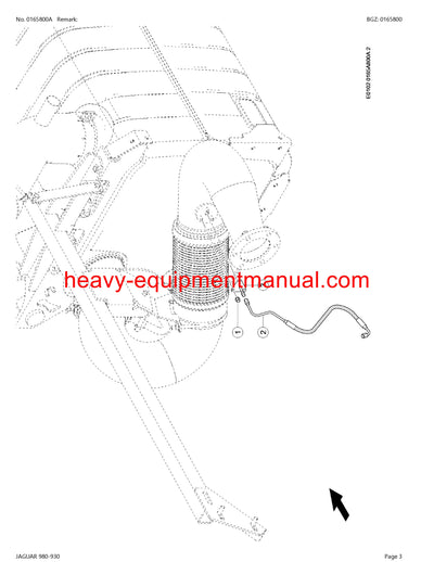 PDF Claas 980 - 930 Jaguar Forage Harvester Parts Manual