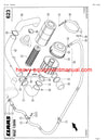 CLAAS LEXION 460-440 COMBINE PARTS CATALOG MANUAL (SN: 54400011-54499999)