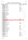 CLAAS LEXION 460-440 COMBINE PARTS CATALOG MANUAL (SN: 54400011-54499999)