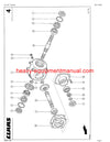 CLAAS LINER 1500 SWATHER PARTS CATALOG MANUAL SN 39101001-39199999
