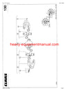 PDF Claas 1550 Liner Twin Swather Parts Manual