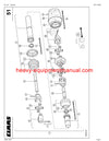 CLAAS LINER 3000 SWATHER PARTS CATALOG MANUAL SN 60501001-60599999