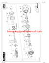 CLAAS LINER 3000 SWATHER PARTS CATALOG MANUAL SN 60501001-60599999