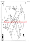 CLAAS LINER 330 S SWATHER PARTS CATALOG MANUAL SN 37001001-37099999
