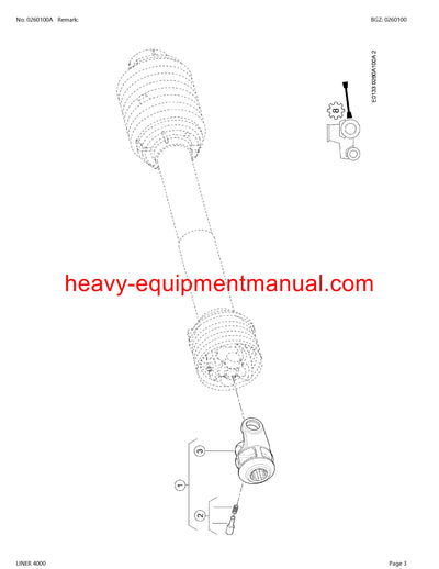 CLAAS LINER 4000 SWATHER PARTS CATALOG MANUAL SN G0501001-G0599999