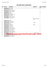CLAAS LINER 550 T SWATHER PARTS CATALOG MANUAL SN G1401001-G1409999