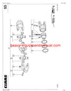 CLAAS LINER 650 TWIN SWATHER PARTS CATALOG MANUAL SN 60701001-60799999