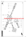 CLAAS LINER 660 HY SWATHER PARTS CATALOG MANUAL SN 37301001-37399999