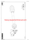 CLAAS LINER 680 PROFIL SWATHER PARTS CATALOG MANUAL SN 60301194-60399999