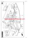 CLAAS LINER 760 HY SWATHER PARTS CATALOG MANUAL SN 398001001-38099999