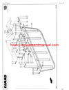 CLAAS LINER 760 HY SWATHER PARTS CATALOG MANUAL SN 398001001-38099999