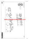 CLAAS LINER 780 SWATHER PARTS CATALOG MANUAL SN 60401001-60499999