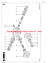 CLAAS LINER 880 SWATHER PARTS CATALOG MANUAL SN 60601001-60699999