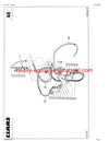 CLAAS MARKANT 55 BALER PARTS CATALOG MANUAL SN 02800009-02899999