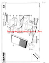 CLAAS MARKANT 65 BALER PARTS CATALOG MANUAL SN 04100002-04199999