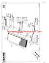 CLAAS MARKANT 65 BALER PARTS CATALOG MANUAL SN 04100002-04199999