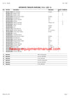 CLAAS MEGA 218/208 COMBINE PARTS CATALOG MANUAL (SN: 94500011-94599999)