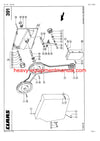 CLAAS MEGA 218/208 COMBINE PARTS CATALOG MANUAL (SN: 09450011-09499999)