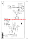CLAAS QUADRANT 1100 BALER PARTS CATALOG MANUAL SN 04400001 - 04400724