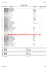 CLAAS QUADRANT 1100 BALER PARTS CATALOG MANUAL SN 04400001 - 04400724