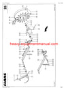 CLAAS QUADRANT 1100 BALER PARTS CATALOG MANUAL SN 04400001 - 04400724