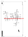 CLAAS QUADRANT 1150 RC BALER PARTS CATALOG MANUAL SN 04500011 - 04599999